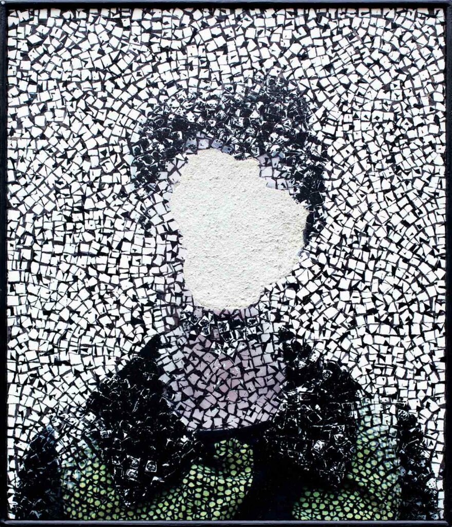 Œuvre en forme d'abolitio nominis, par l'artiste Clément Mitéran