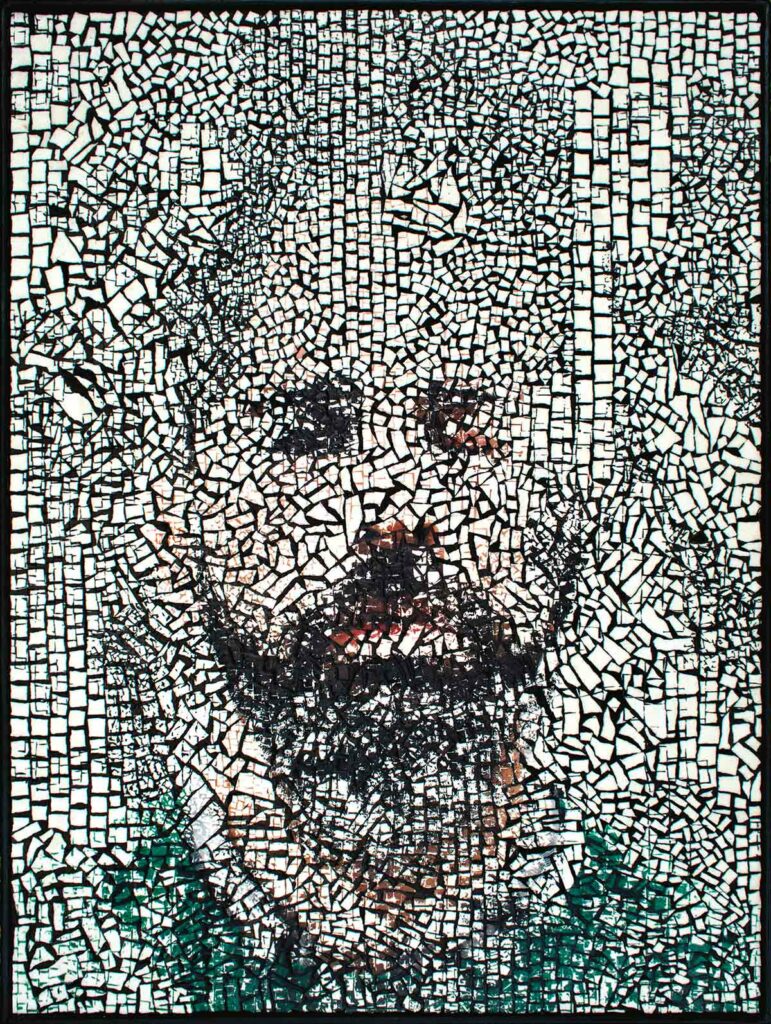 Contemporary artist portrait by Clément Mitéran