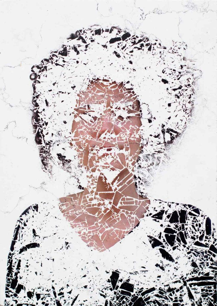 Photographie de l’œuvre "Empreintes" de Clément Mitéran