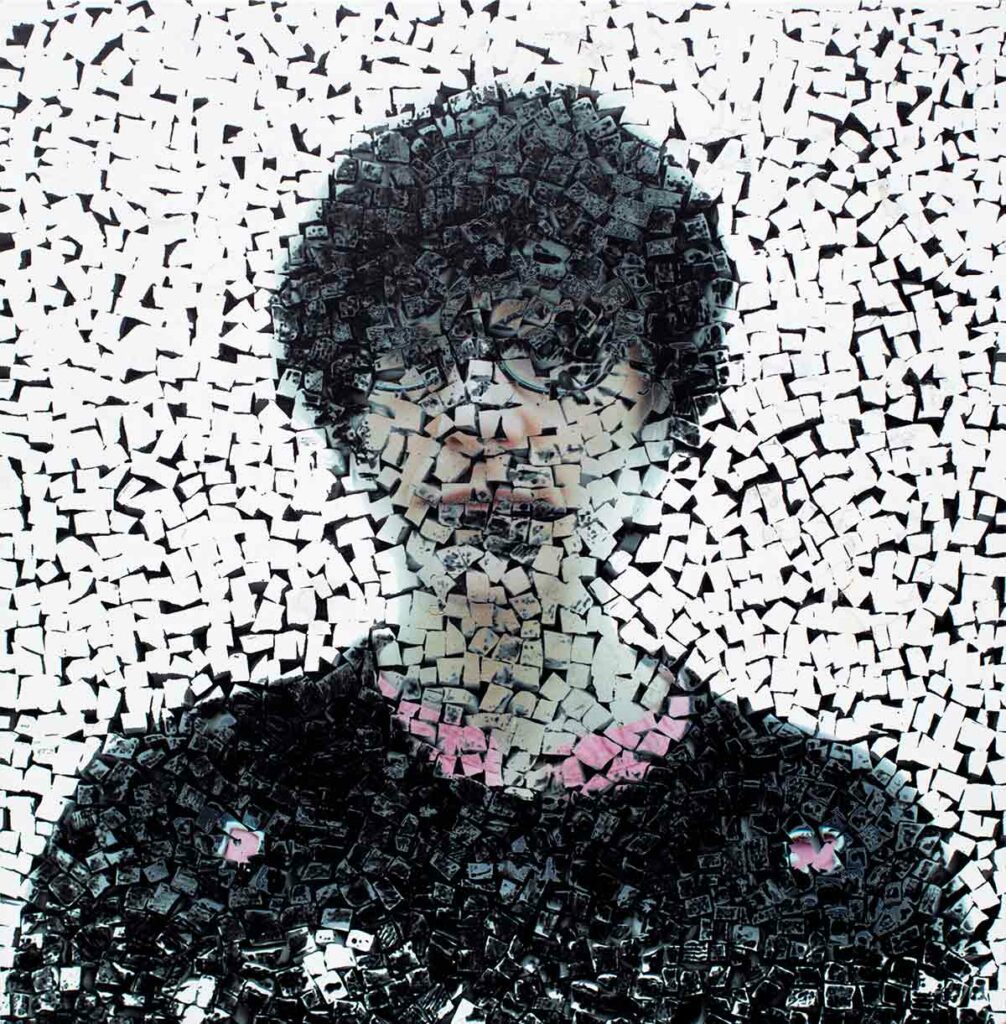 Portrait by contemporary artist Clément Mitéran